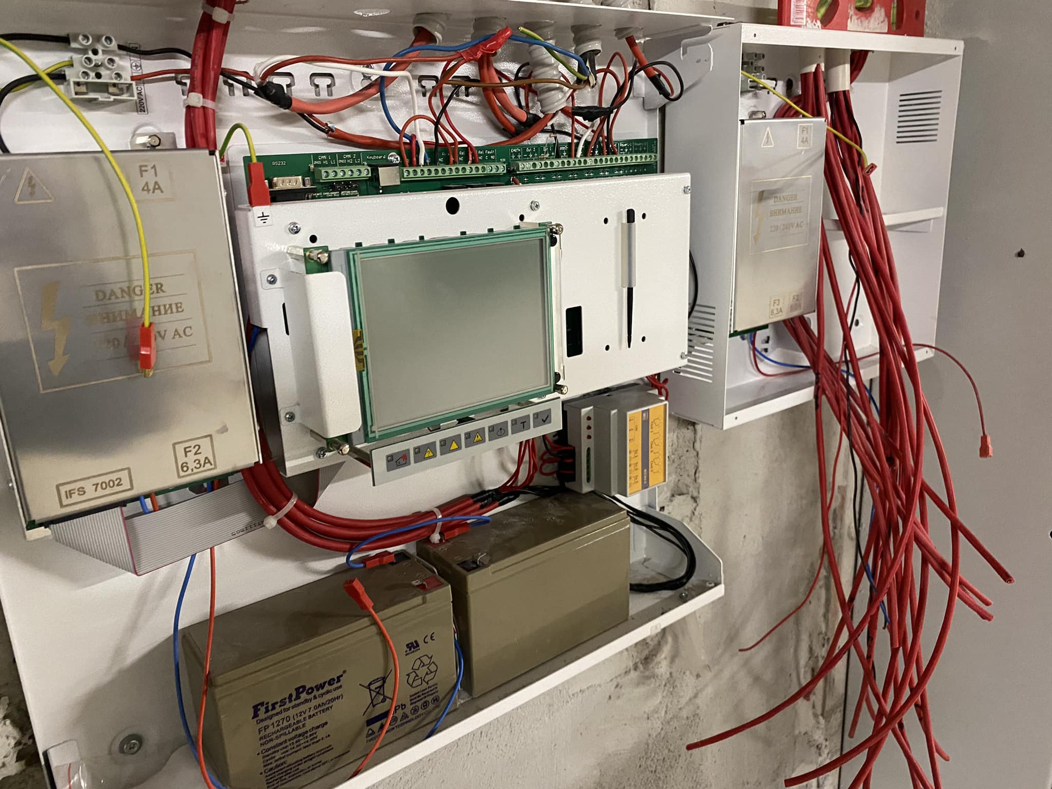 Монтаж на пожароизвестителна система