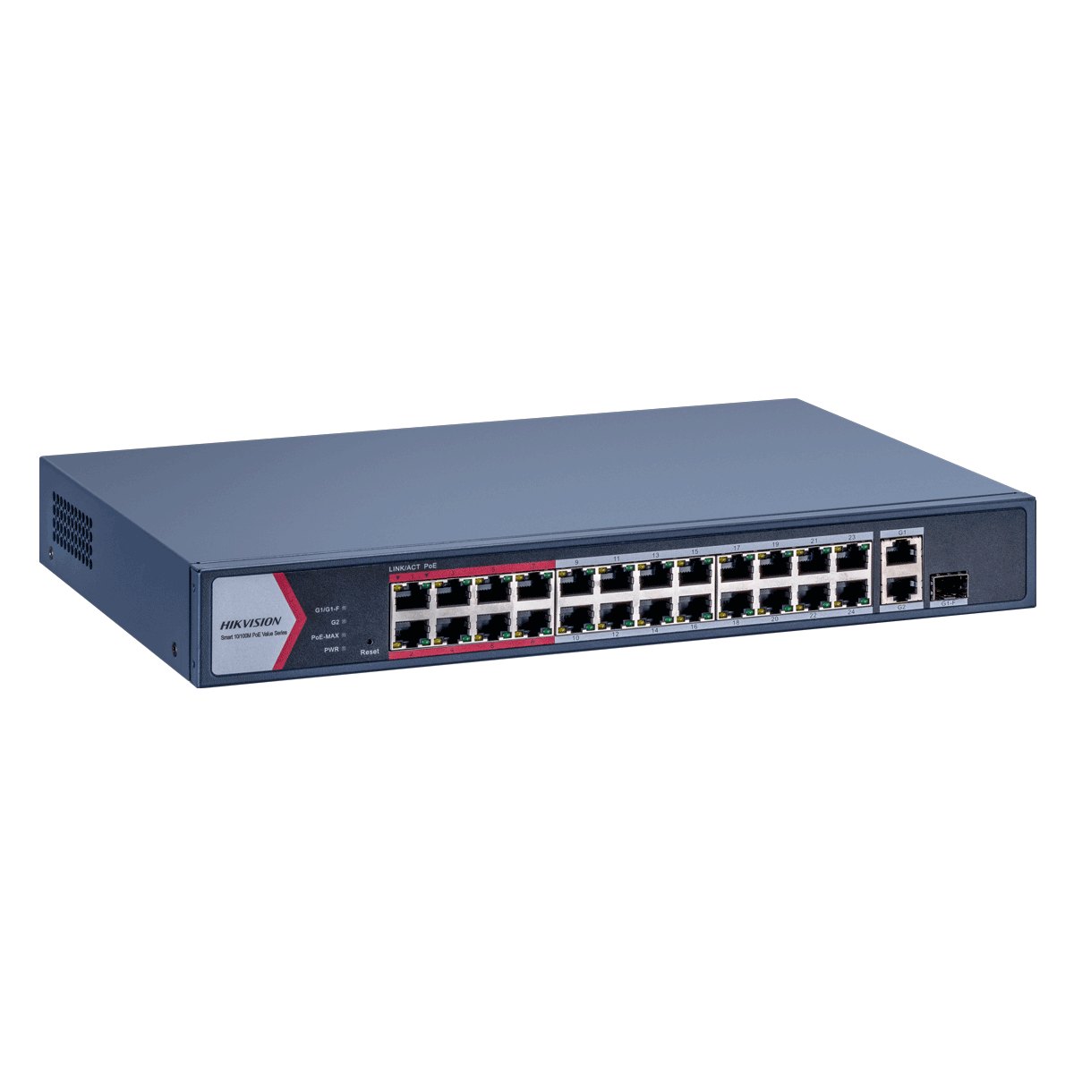 26-портов управляем (smart Cloud managed) PoE мрежов комутатор HIKVISION DS-3E1326P-EI/M