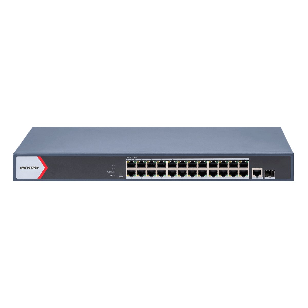 HD-TVI ВИДЕОНАБЛЮДЕНИЕ 26-портов управляем (smart Cloud managed) PoE мрежов HIKVISION DS-3E1526P-EIV2