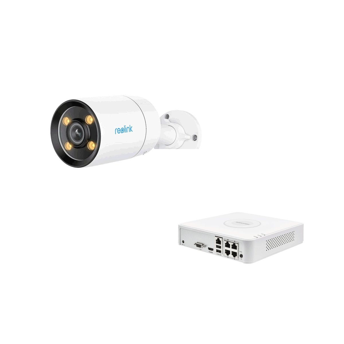 Комплект за видеонаблюдение с 4 бр. 5MP корпусни IP камери Reolink P320(RLC-510A) + 4-канален мрежов рекордер с 4 PoE порта Hikvision DS-7104NI-Q1/4P(D) Комплект за видеонаблюдение с 4 бр. 5MP корпусни IP камери Reolink P320(RLC-510A) + 4-канален мрежов рекордер с 4 PoE порта Hikvision DS-7104NI-Q1/4P(D)