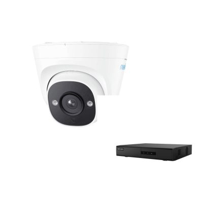 Комплект за видеонаблюдение с 8 бр. 5MP куполни IP камери Reolink P324(RLC-520A) + 8-канален мрежов рекордер с 8 PoE порта Hikvision DS-7108NI-Q1/8P/M(D)